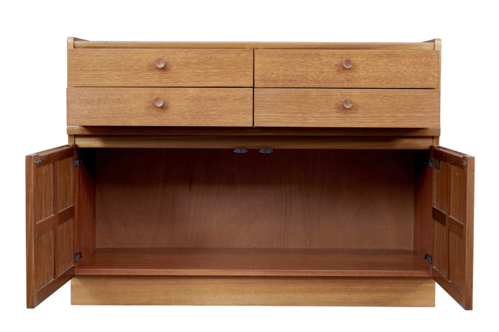 Mid 20th Century Small Teak Sideboard by Nathan Furniture — image 7
