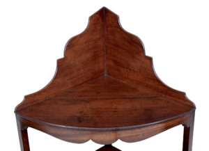Pair of 19th Century Georgian Influenced Mahogany Washstands — thumbnail 2