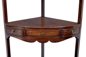 Pair of 19th Century Georgian Influenced Mahogany Washstands — thumbnail 3