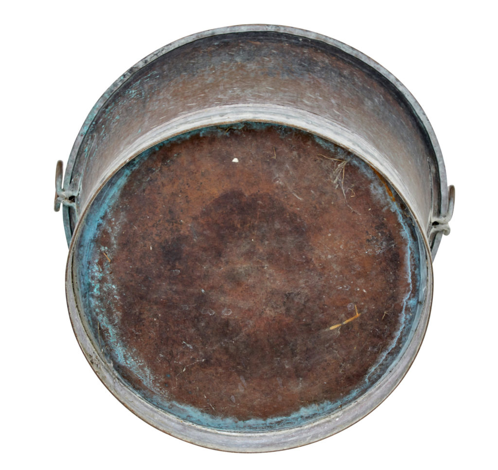 Large 19th Century Copper Cooking Vessel — image 3