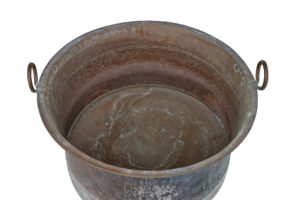 Large 19th Century Copper Cooking Vessel — thumbnail 6