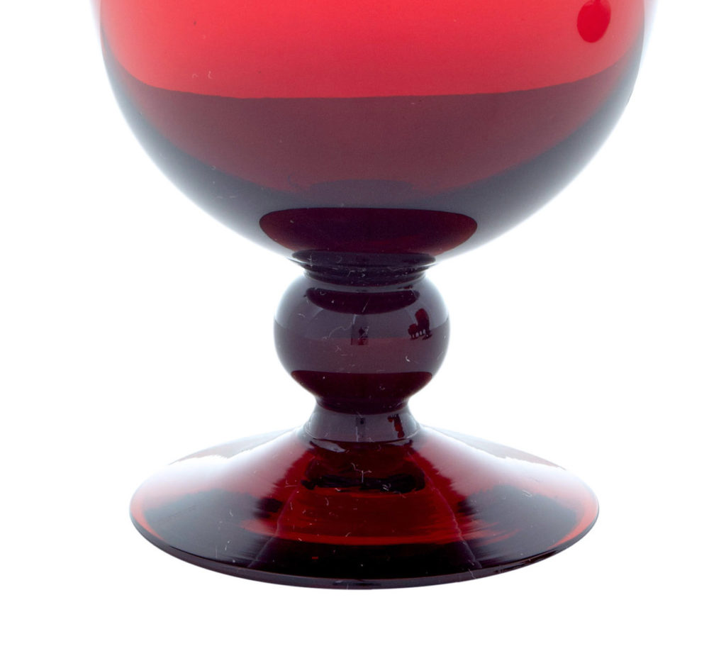 Mid 20th Century Set of 8 Small Wine Glasses by Monica Bratt — image 3