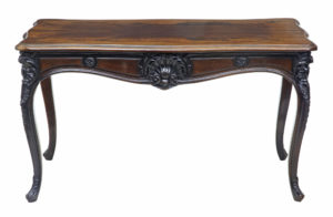 19th Century Carved Palisander Low Occasional Table — thumbnail 5