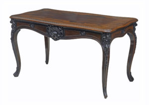 19th Century Carved Palisander Low Occasional Table — thumbnail 1