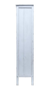19th Century Painted Rustic Swedish Glazed Cabinet Vitrine — thumbnail 3