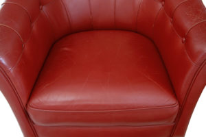 Pair of Mid-20th Century Scandinavian Leather Club Armchairs — thumbnail 3