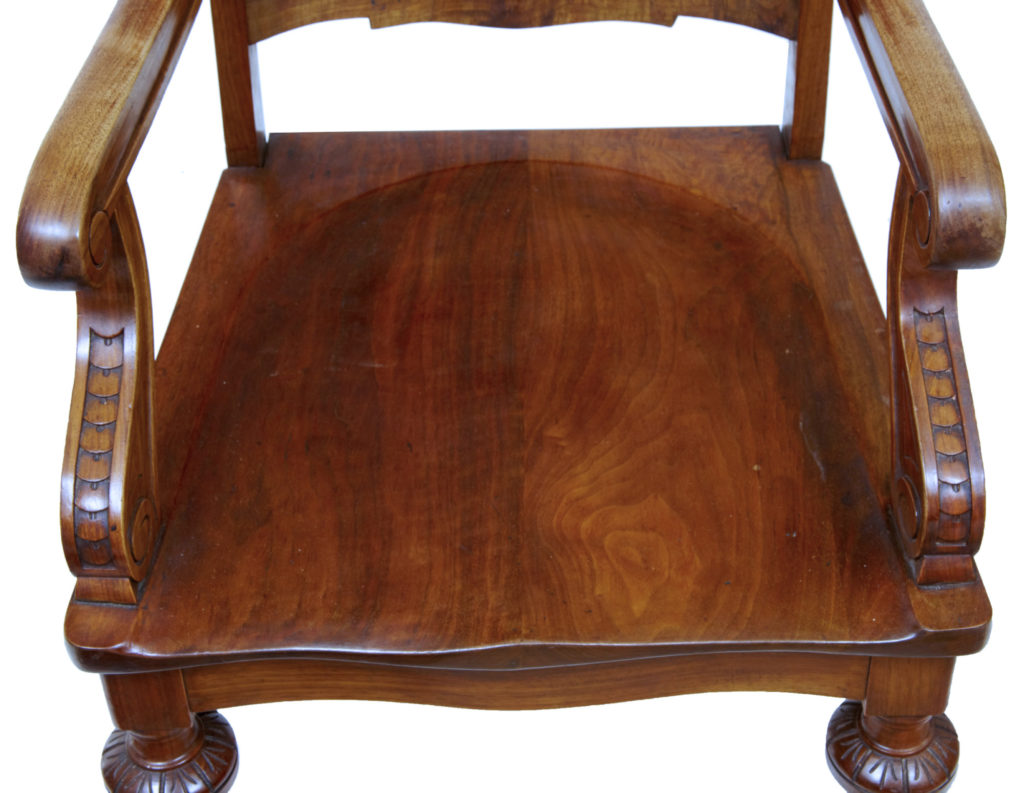 19th Century Arts &Amp; Crafts Mahogany Desk Chair — image 2