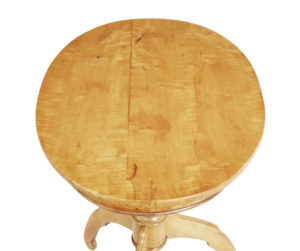 Late 19th Century Oval Birch Occasional Table — thumbnail 2
