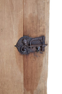 Large 18th Century Swedish Pine Wall Cupboard — thumbnail 3