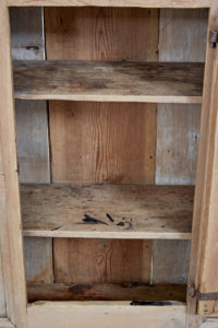 Large 18th Century Swedish Pine Wall Cupboard — thumbnail 4