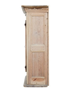 Large 18th Century Swedish Pine Wall Cupboard — thumbnail 6