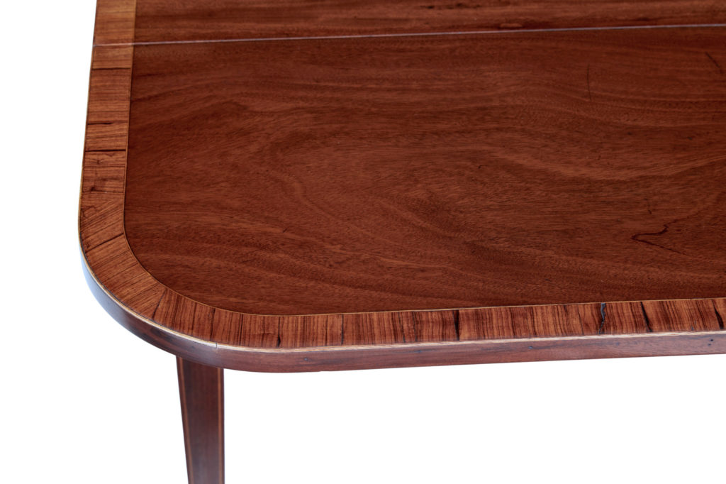 Early 19th Century Regency Mahogany Cross Banded Pembroke Table — image 2