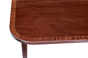 Early 19th Century Regency Mahogany Cross Banded Pembroke Table — thumbnail 2