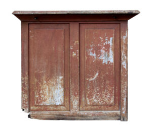 Early 19th Century Swedish Painted Pine Kitchen Cupboard — thumbnail 7