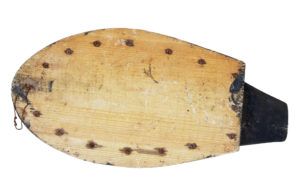 Early 20th Century Solid Wood Hand Painted Decoy Duck — thumbnail 2