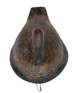 Early 20th Century Solid Wood Hand Painted Decoy Duck — thumbnail 5