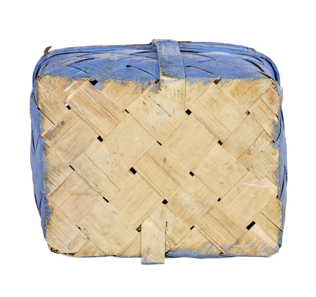 Late 19th Century Painted Swedish Fruit Basket — image 2
