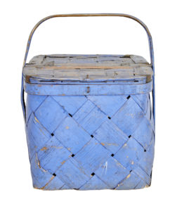 Late 19th Century Painted Swedish Fruit Basket — thumbnail 4