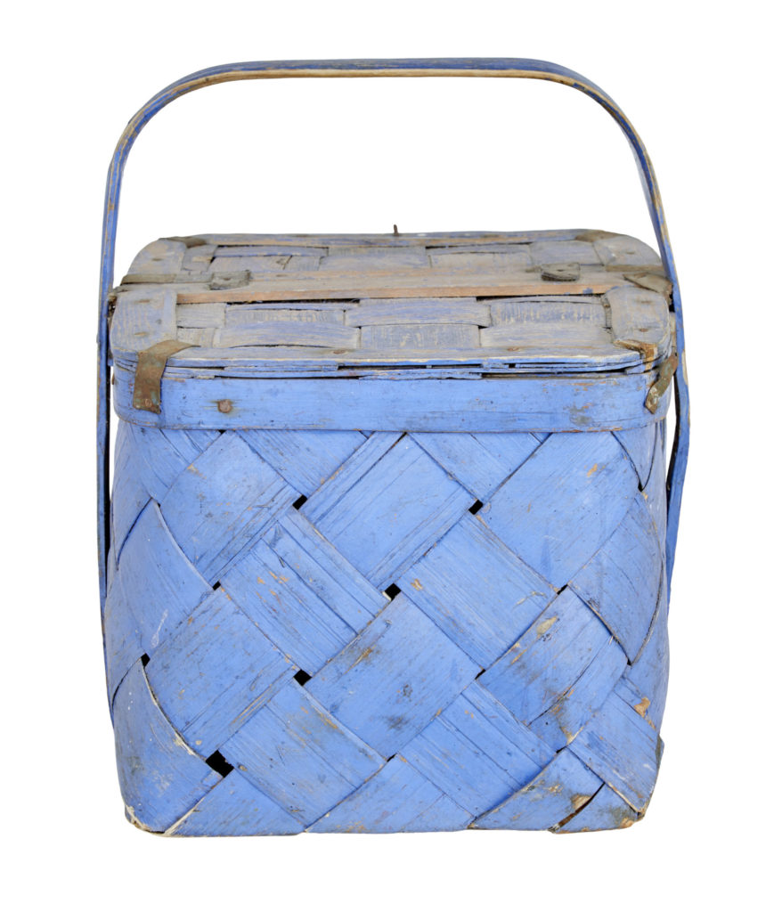Late 19th Century Painted Swedish Fruit Basket — image 5