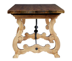 19th Century Spanish Small Pine Dining Table — thumbnail 6