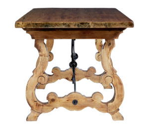 19th Century Spanish Small Pine Dining Table — thumbnail 7
