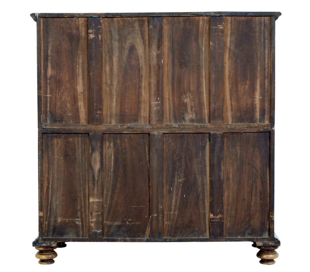 19th Century Camphor Campaign Chest of Drawers Writing Slope — image 11