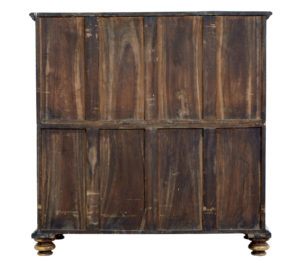 19th Century Camphor Campaign Chest of Drawers Writing Slope — thumbnail 11