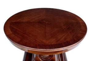 19th Century Carved Mahogany Center Table — thumbnail 3