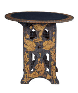 Early 20th Century American Arts &Amp; Crafts Metamorphic Poker Work Table — thumbnail 4