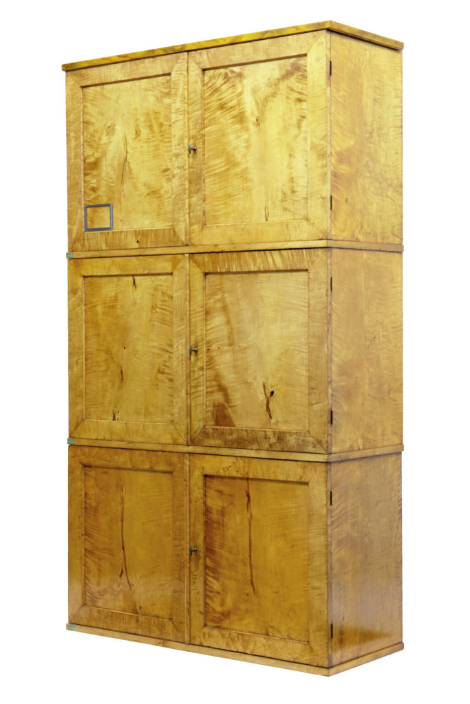 Set of 3 Stackable Late 19th Century Cupboards