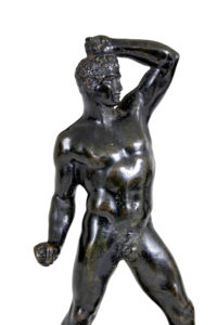 Pair of 19th Century Bronze Athlete Figures After Canova — thumbnail 3