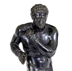 Pair of 19th Century Bronze Athlete Figures After Canova — thumbnail 4