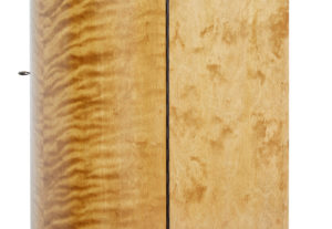 Mid 20th Century Swedish Birch Bowfront Sideboard — thumbnail 4