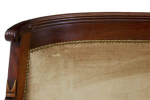 1970’s Empire Influenced 3 Piece Mahogany Suite — thumbnail 7