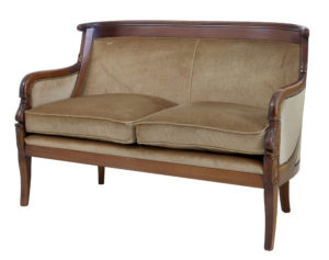 1970’s Empire Influenced 3 Piece Mahogany Suite — thumbnail 10