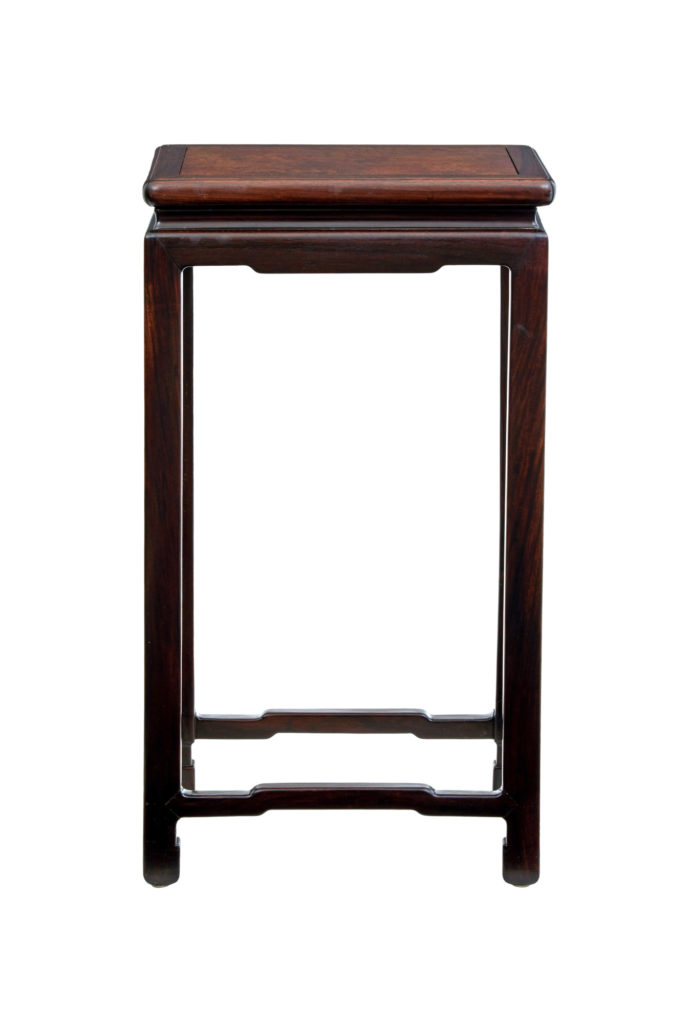 Late 19th Century Chinese Burr Occasional Table — image 5