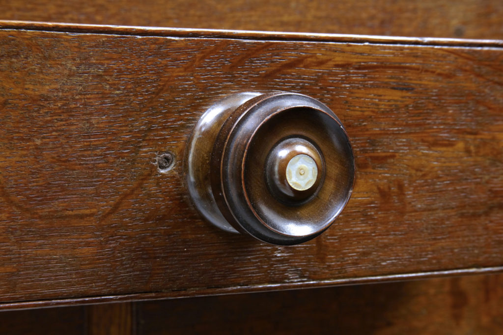 Early 19th Century and Later Oak Cupboard — image 6