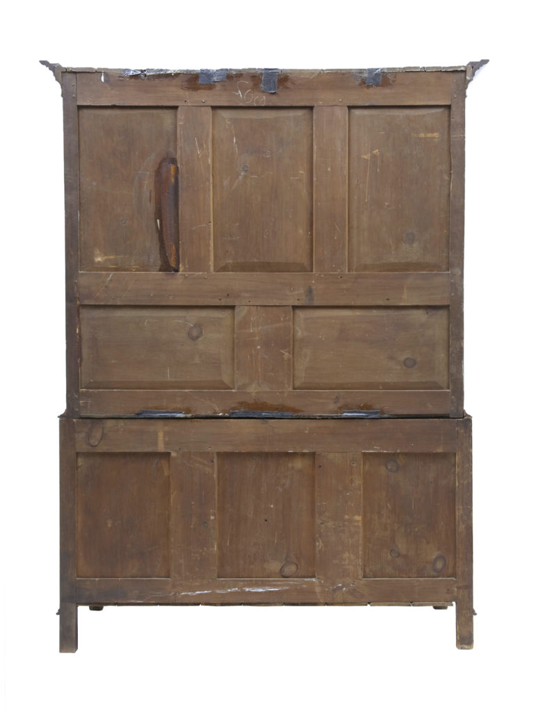 Early 19th Century and Later Oak Cupboard — image 5