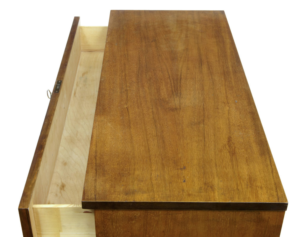 20th Century Art Deco Birch Chest of Drawers — image 2