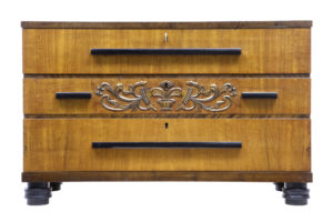 20th Century Art Deco Birch Chest of Drawers — thumbnail 3