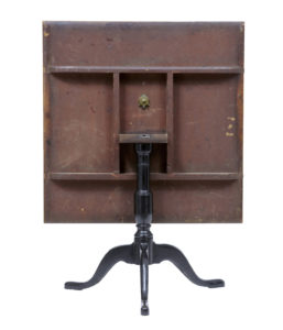 19th Century Swedish Birch Root Tilt Top Table — thumbnail 4