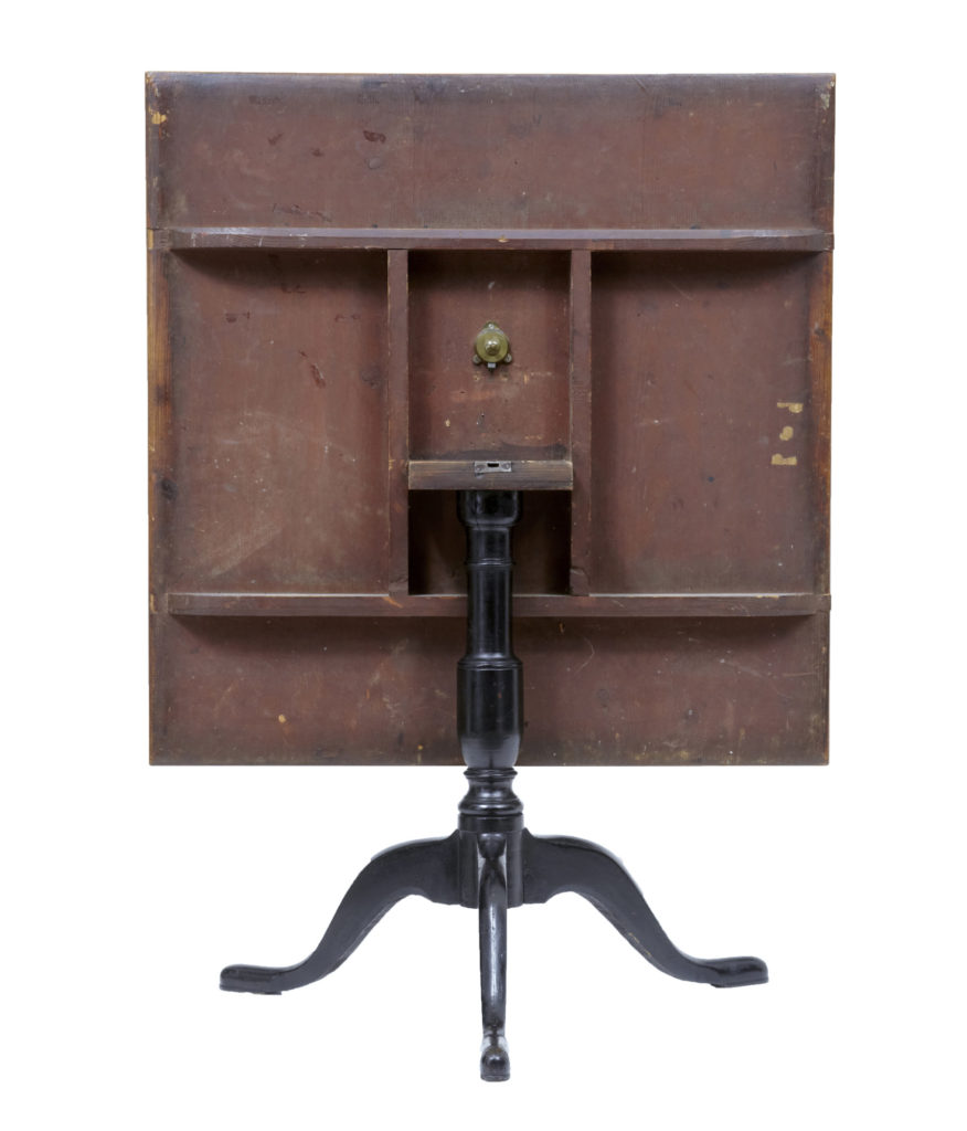 19th Century Swedish Birch Root Tilt Top Table — image 4
