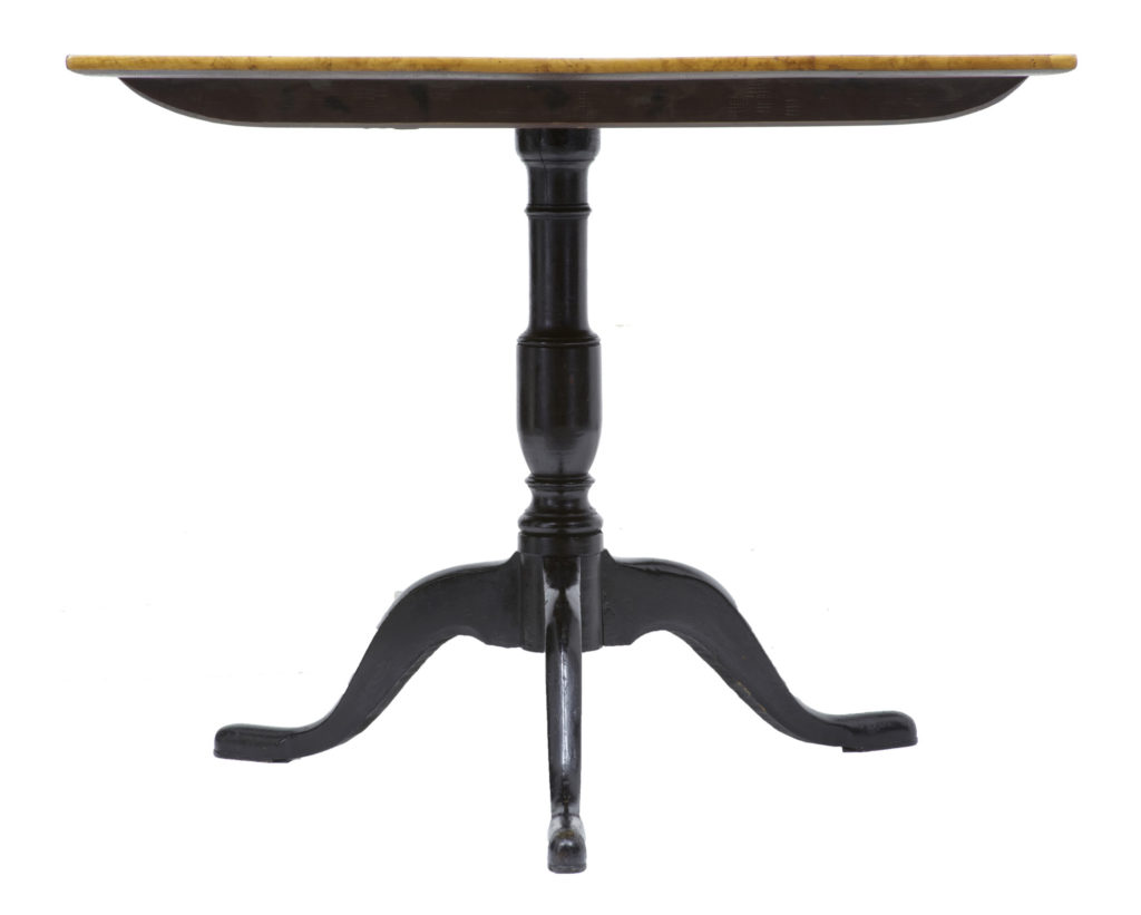19th Century Swedish Birch Root Tilt Top Table — image 3
