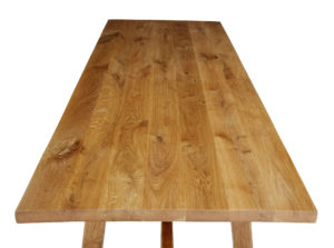 Impressive Solid Oak Dining Table and Benches by Garbo — thumbnail 9