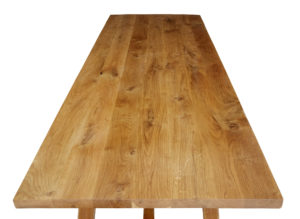 Impressive Solid Oak Dining Table and Benches by Garbo — thumbnail 10