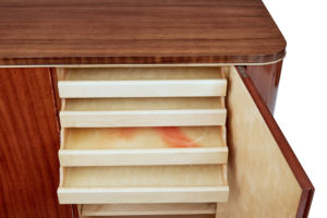 Mid 20th Century Scandinavian Modern Mahogany Sideboard — thumbnail 3