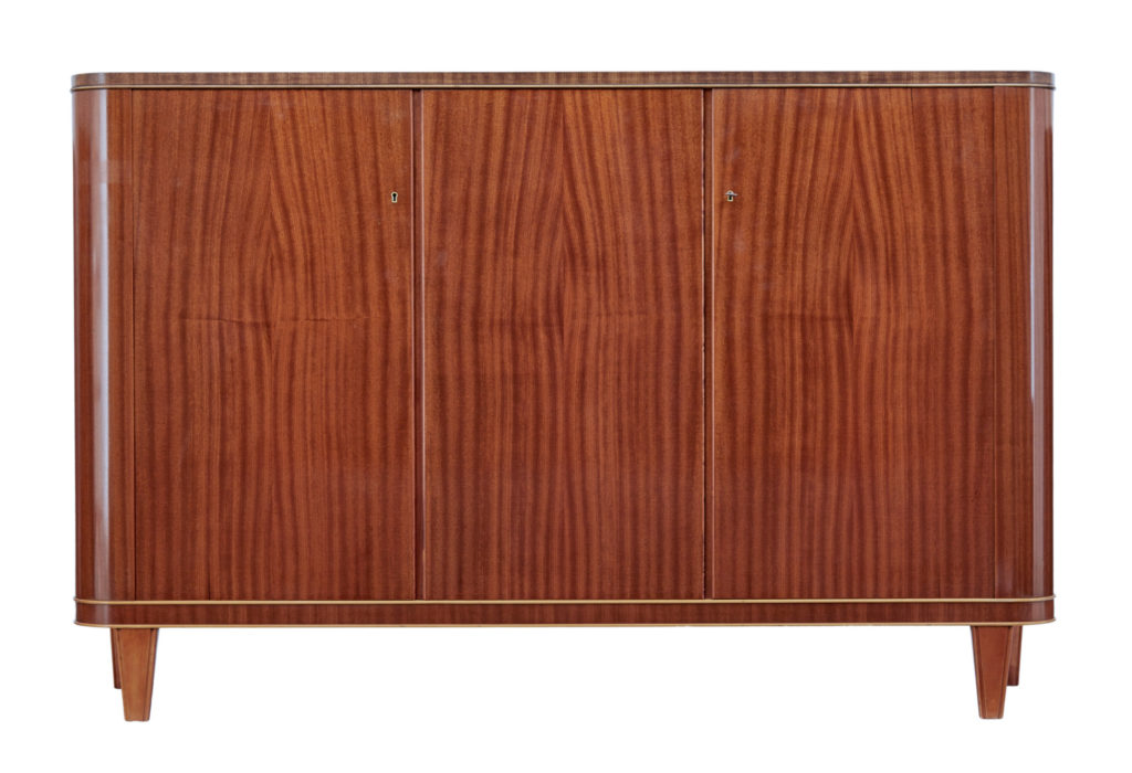 MID 20TH CENTURY SCANDINAVIAN MODERN MAHOGANY SIDEBOARD