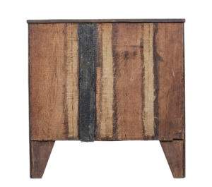 19th Century Burr Walnut Bowfront Chest of Drawers — thumbnail 5