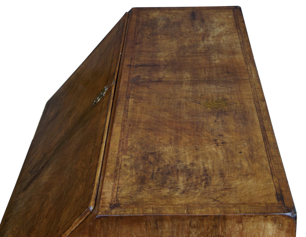 18th Century Walnut Bureau of Small Proportions — image 3