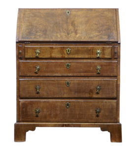 18th Century Walnut Bureau of Small Proportions — thumbnail 6